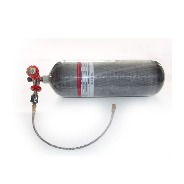 6.8L high pressure wrapped carbon fiber composite dive/pcp gas cylinder